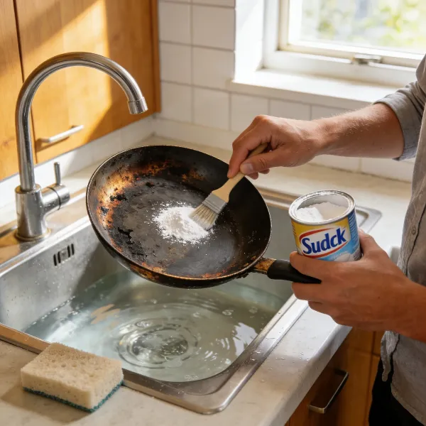 Waardoor een Pan Aangekoekt Raakt