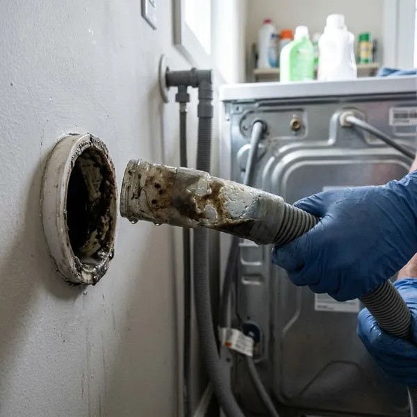 Wanneer moet je de afvoerslang schoonmaken