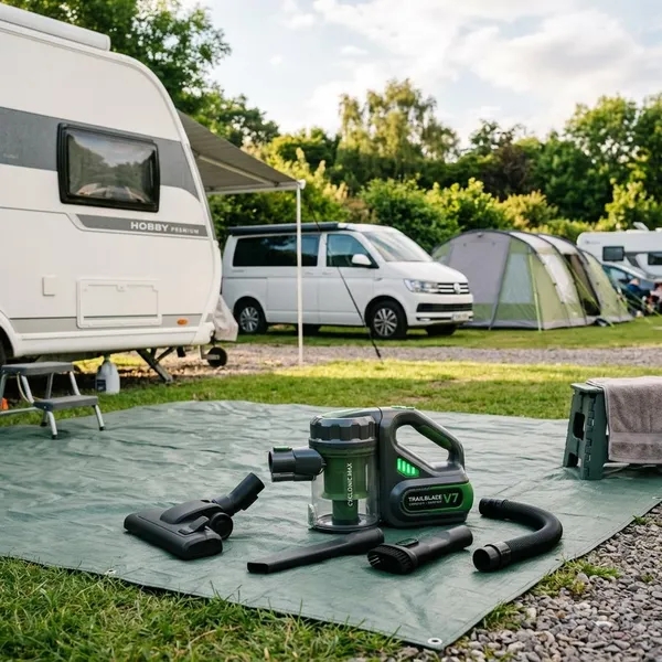 Accu 12V of 230V voor de camping