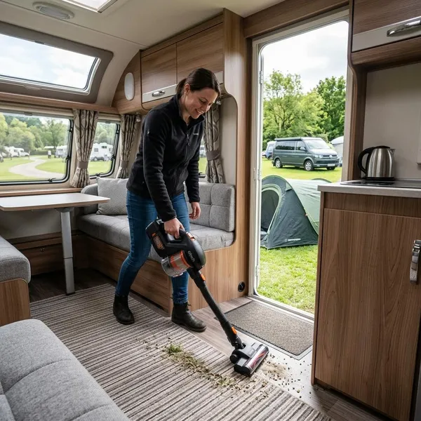 Waar moet een goede camping stofzuiger aan voldoen