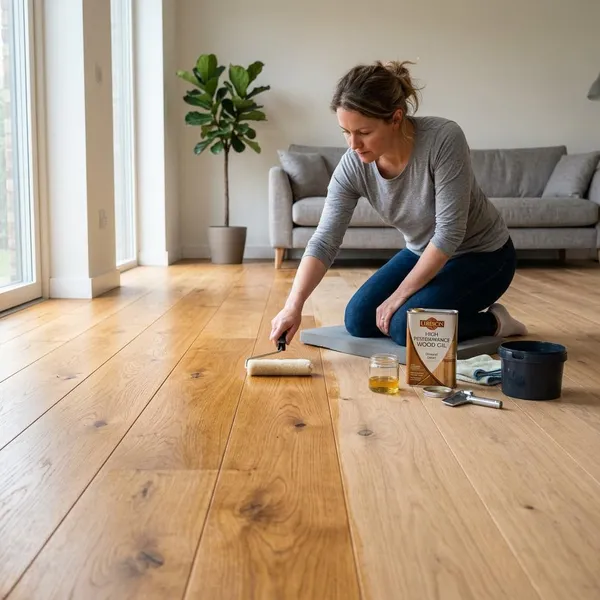 hoe behandel je een houten vloer
