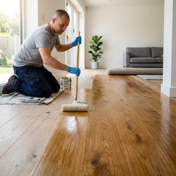 Wat heb je nodig om een houten vloer te behandelen