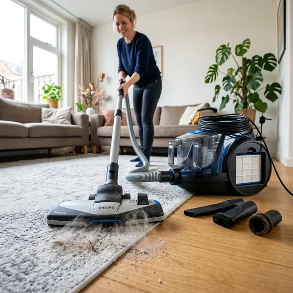 Hoe houd je de stofzuiger krachtig?