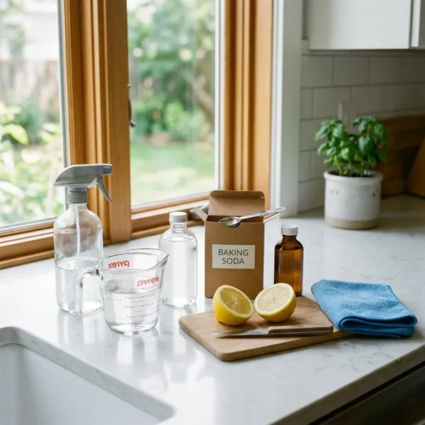 how to make glass cleaner