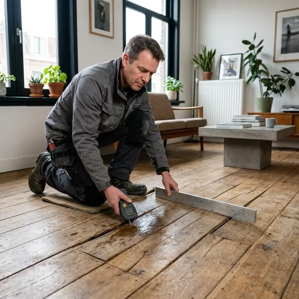 Welke gietvloer past het best op hout
