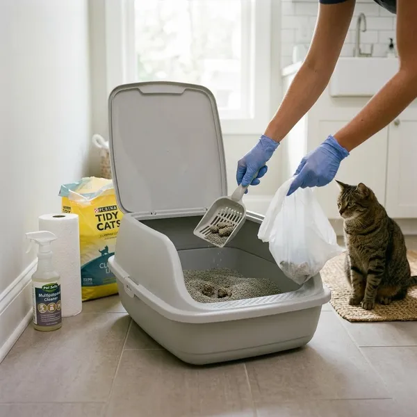 Hoe vaak moet je de kattenbak schoonmaken