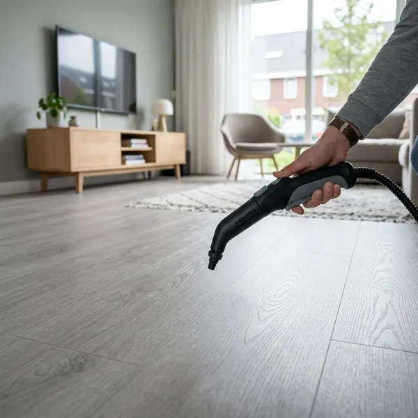PVC vloer streeploos schoonmaken