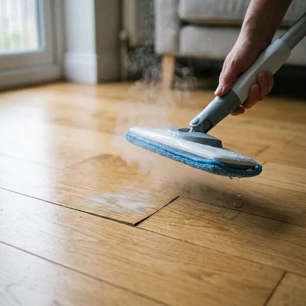 mag je een houten vloer stomen