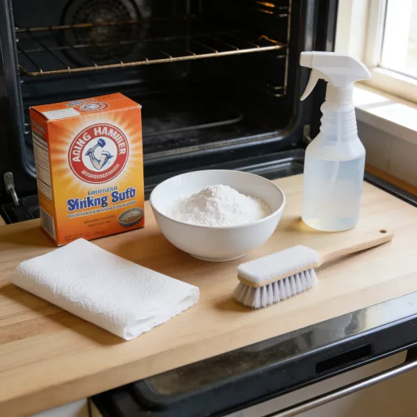 Wat je nodig hebt om je oven schoon te maken met baking soda