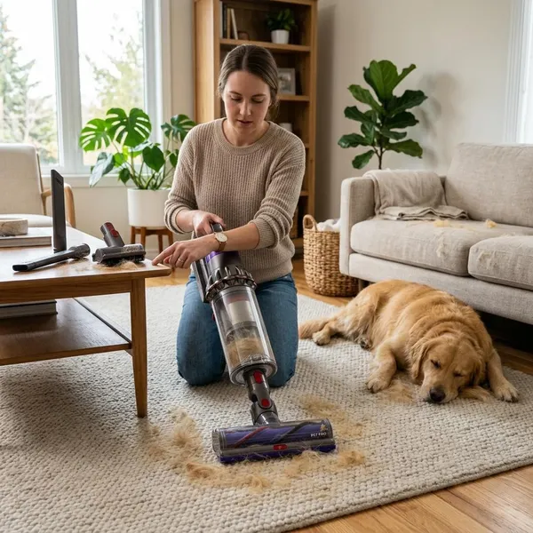 Welk type stofzuiger past bij dierenharen