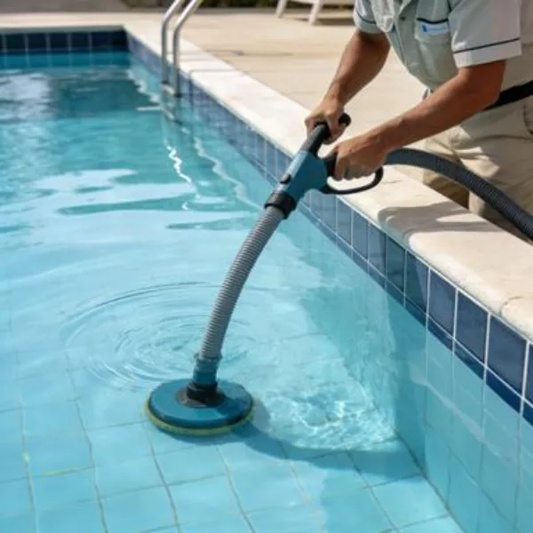 Hoe gebruik je een vijverstofzuiger?