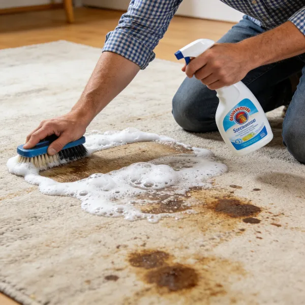 vloerkleed schoonmaken