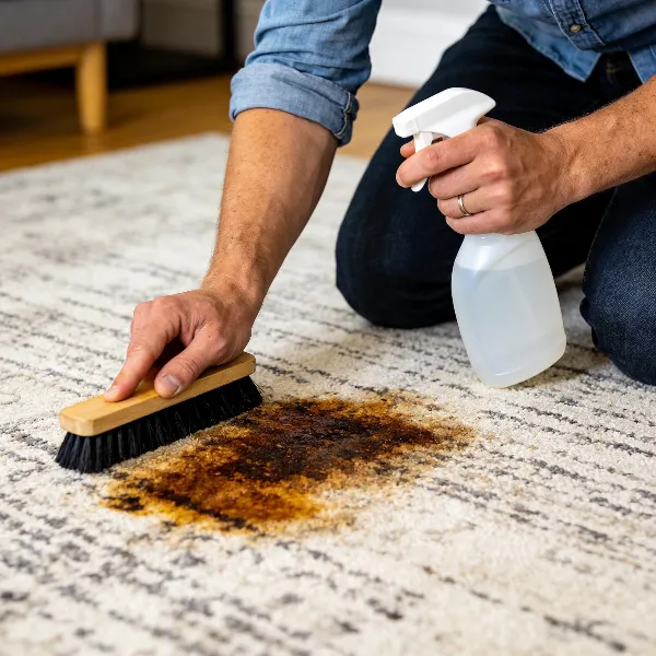 Vloerkleed Schoonmaken Stap voor Stap