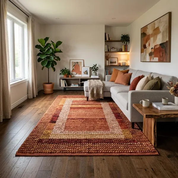welke kleur vloerkleed bij donkere vloer